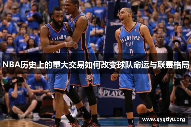 NBA历史上的重大交易如何改变球队命运与联赛格局